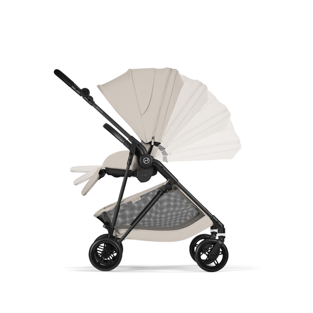 CYBEX Športový kočík Melio Carbon Dune Grey Gold