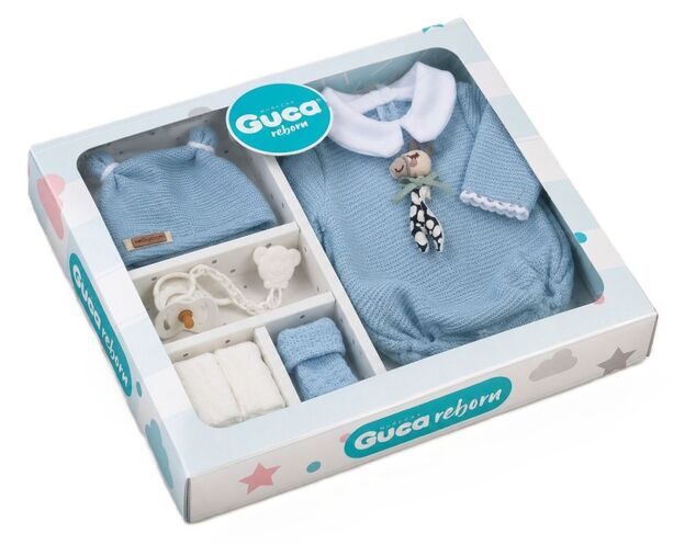 Guca 10031-438 abbigliamento per bambola bebè taglia 38 cm con accessori