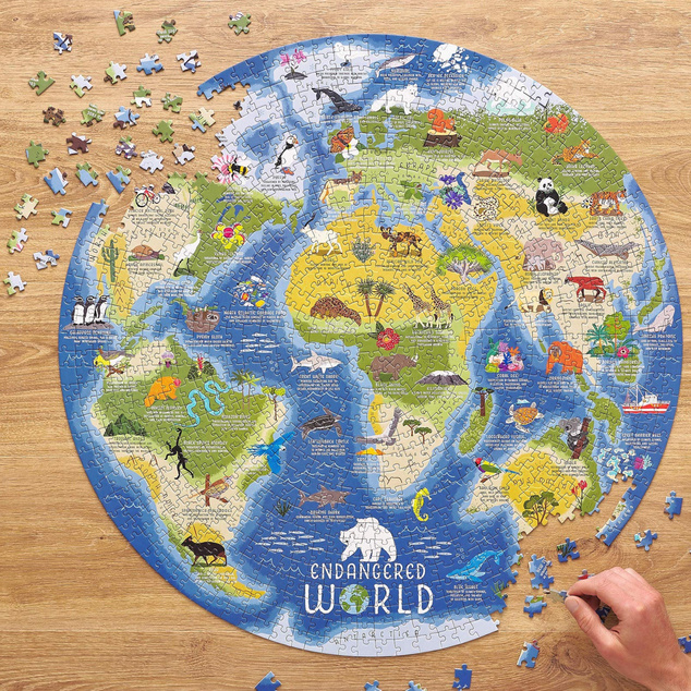 Ridley's Games Puzzle gefährdete Welt 1000 Teile