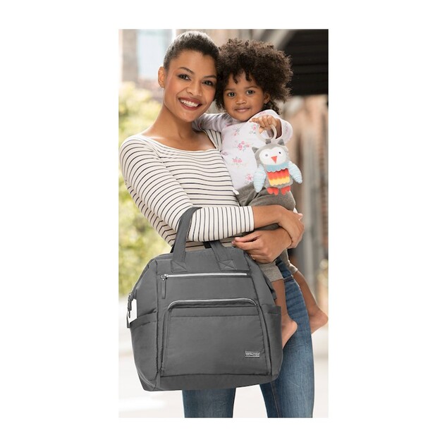 SKIP HOP Wickeltasche / Rucksack Mainframe Charcoal