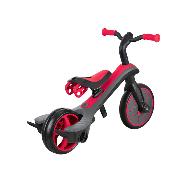 Globber Detská Trojkolka 4v1 - New Red