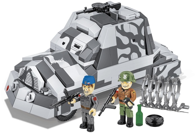 Cobi II WW Varšavské povstanie KUBUŚ, 1:35, 302 k, 2 f