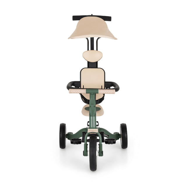 PETITE&amp;MARS Triciclo multifuncional 5 en 1 Turbo Plus Misty Green