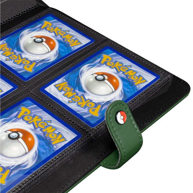 Pokémon UP: Prémium Zöld Snap Binder