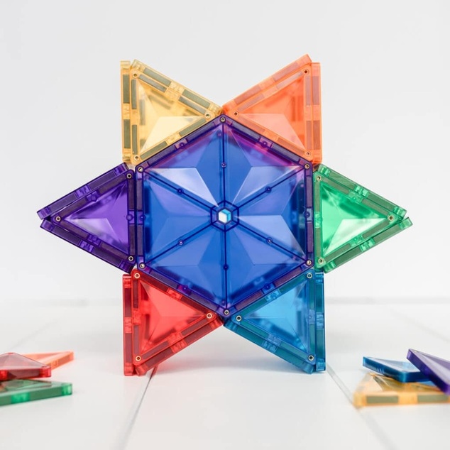 CONNETIX® Rainbow Mega Pack magnetisches Baukasten-Set 212 Stk.