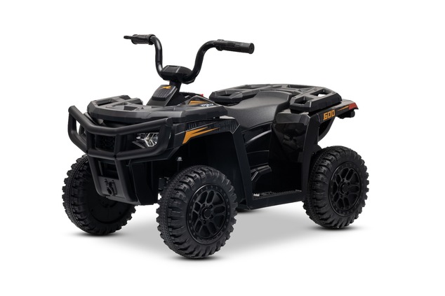 Licencovaná elektrická štvorkolka Arctic Cat 12V so zadným pohonom, čierna, LED svetlá, Lí