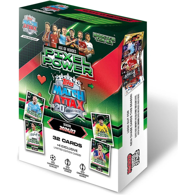 Nogometne karte Topps Match Attax UCC 2026/27 - Booster Tin