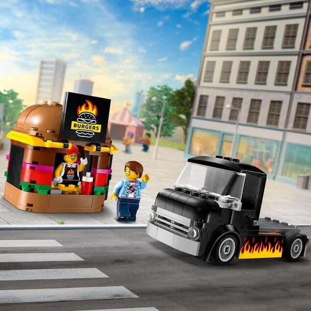 LEGO® City 60404 Tovornjak s hamburgerji