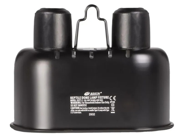 Resun terrárium lámpa DUO 2x150W