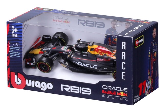 Bburago 1:43 RACE Formula F1 - Red Bull Racing RB20 (2024) #1 (Max Verstappen)