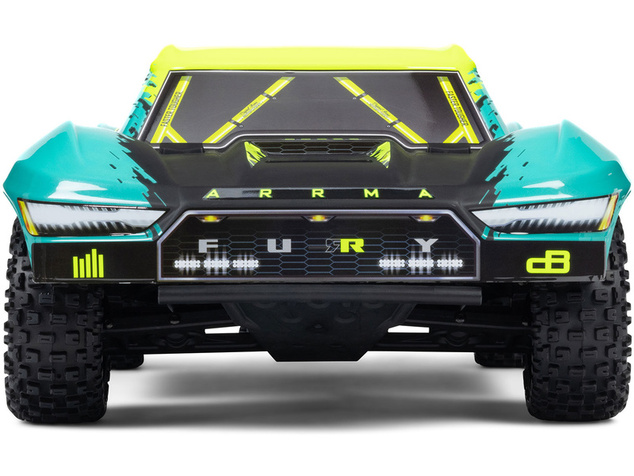 Arrma Fury 223S BLX 2WD 1:10 RTR DSC modrá