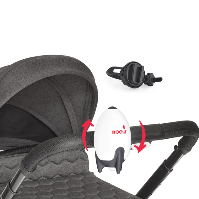 ROCKIT Tragbare Kinderwagenschaukel – Aufladen