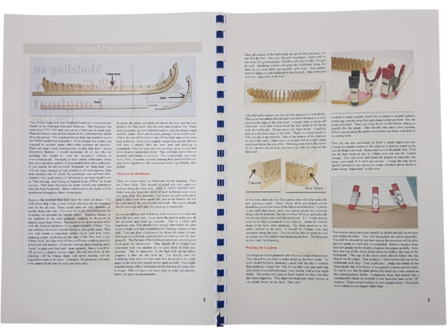 Model Shipways Longboat 1:48 kit