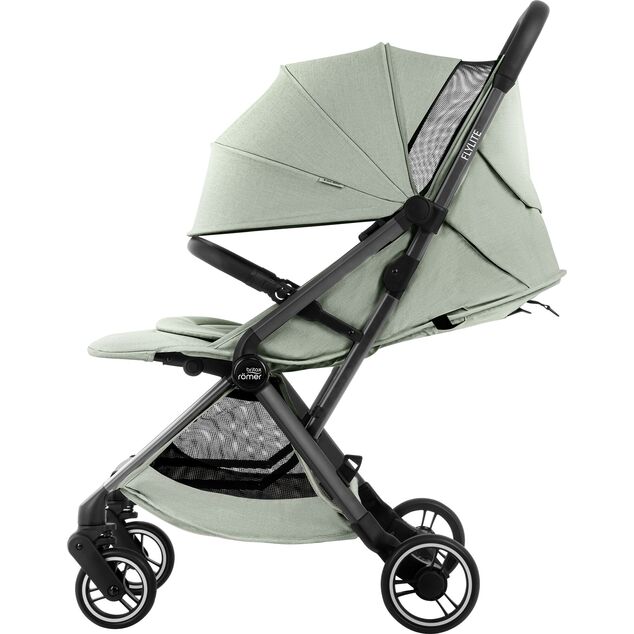 Set Kočík FLYLITE + cestovná taška zadarmo, Sage Green