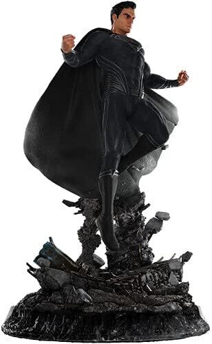 Weta Workshop Justice League - Superman Black Suit Statue 1/4 Maßstab