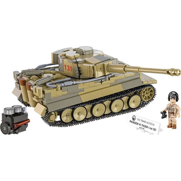Cobi II WW Tiger no 131, 1:35, 869k, 1 f