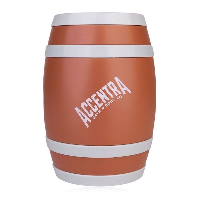 ACCENTRA Set da bagno Men's Collection Winter in scatola a forma di botte Legno di cedro 150m
