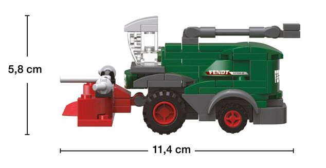 BRIXIES Plus 222.708 Fendt Katana 65 Mini - zberová rezačka, 1:65, 123 k