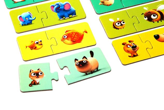 Puzzlika 13531 Meine Familie - Lernpuzzle mit 20 Teilen
