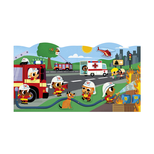 Janod Stickers Samolepky Dobrodružstvo 70 ks od 3 rokov