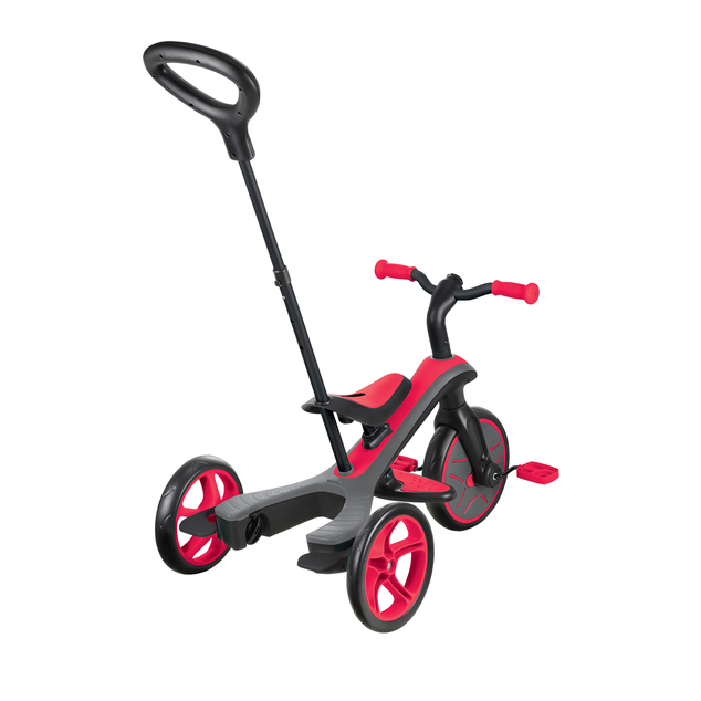Globber Detská Trojkolka 4v1 - New Red