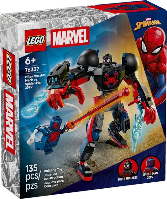 LEGO® Marvel 76337 Robot Milesa Moralesa vs. Spider-Man 2099