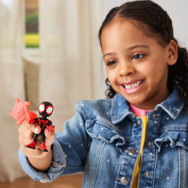 HASBRO - Spider-Man Spidey și prietenii săi uimitori - figurină Miles „Spin” Morales