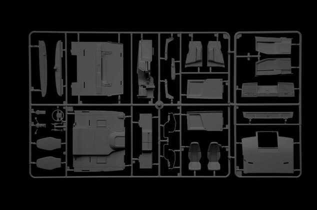 Model Kit truck 3970 - Volvo FH16 Medium Roof (1:24)