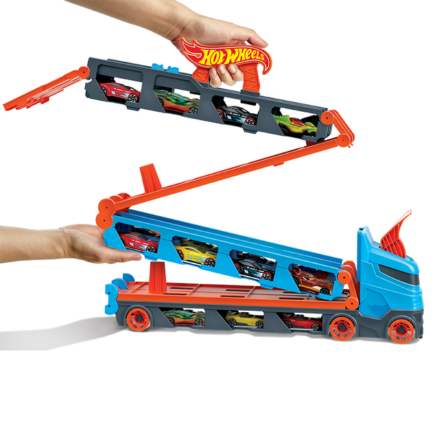 Mattel Hot Wheels Nadupaný ťahač
