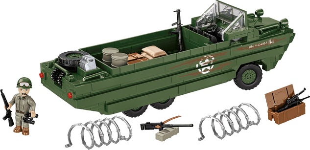 Cobi II WW DUKW Amphibia D-DAY, 1:35, 508 k, 1 f
