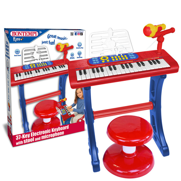Bontempi Elektronický klavír
 červeno-modrý