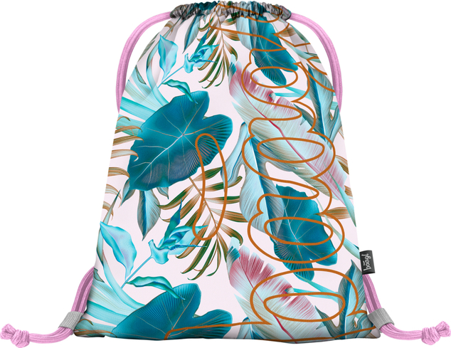 BAAGL SET 5 Skate Leafs: Rucksack, Federmäppchen, Beutel, Gürteltasche, Laptop-Hülle