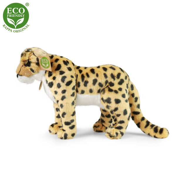 Plüsch-Gepard stehend 30 cm UMWELTFREUNDLICH