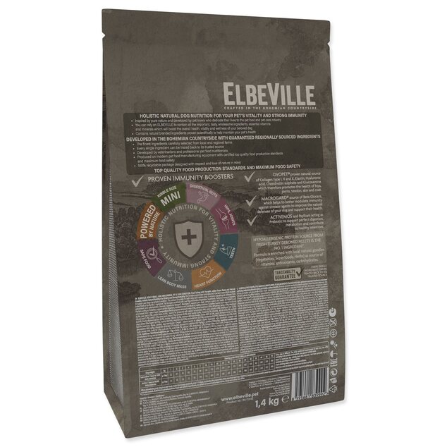 Krmivo ELBEVILLE Adult Mini Fit and Slim Condition Fresh Turkey 1,4kg