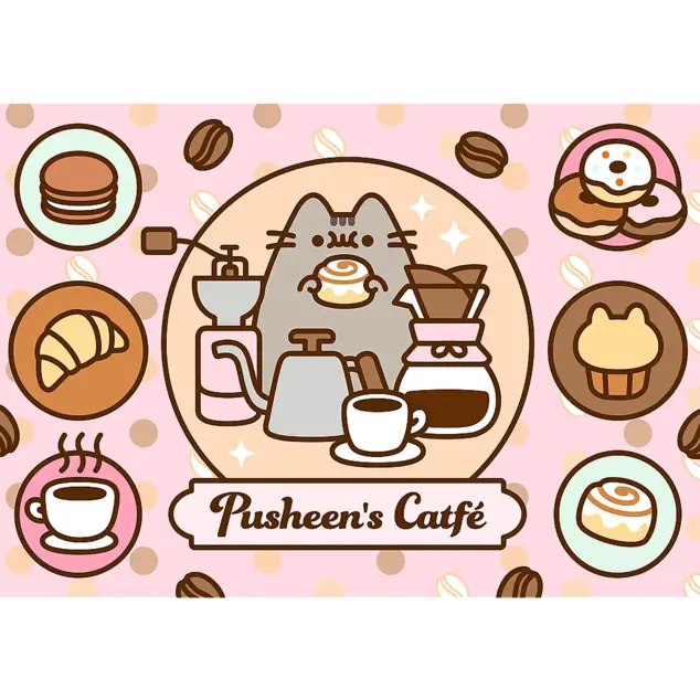 Trefl Puzzle 500 Kaviateň Pusheen