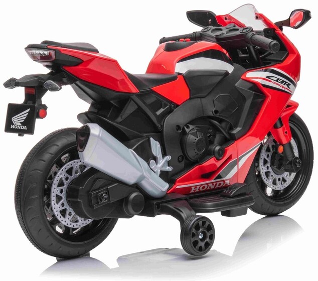 Elektrická Motorka HONDA CBR 1000RR, Licencované, 12V batéria, Plastové kolesá, červená