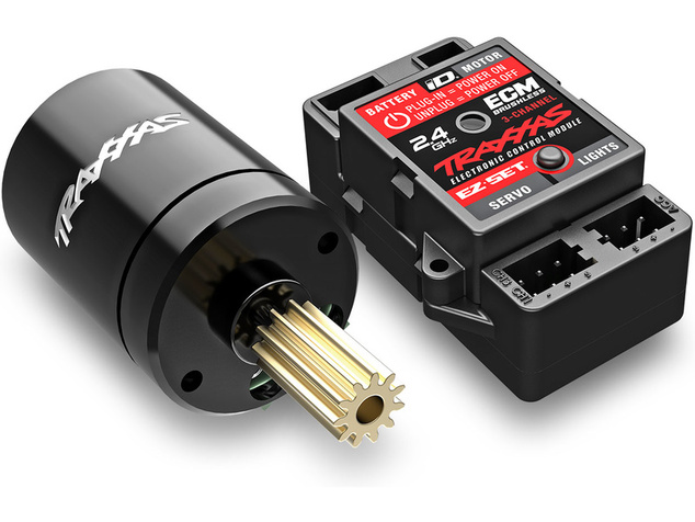 Traxxas motor striedavý 3350ot/V, ECM (pre TRX-4M)