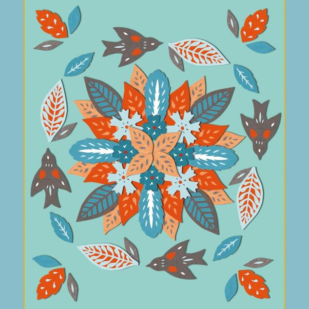 Janod Atelier Sada Mini Mandala Jesenná príroda