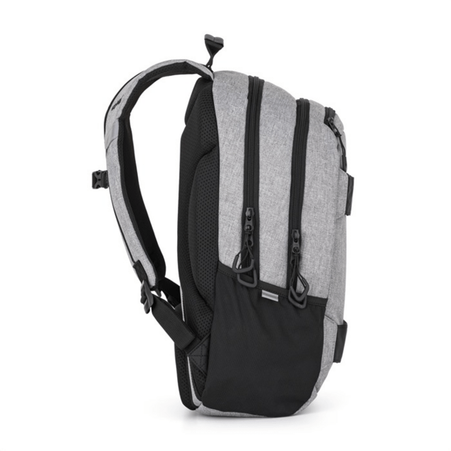 Zaino per studenti + astuccio OXY Sport Grey Melange
