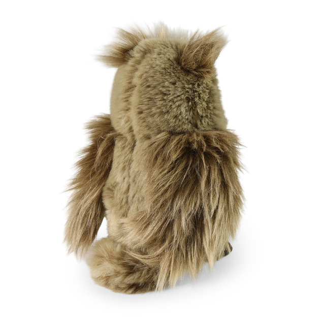 Plyšový výr virgínsky 18 cm ECO-FRIENDLY