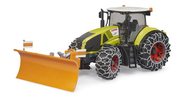Bruder Traktor CLAAS , radlica na sneh
