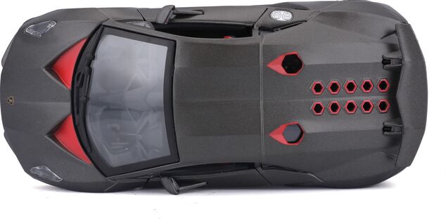 Bburago 1:24 Plus Lamborghini Sesto Elemento Metallic Grau