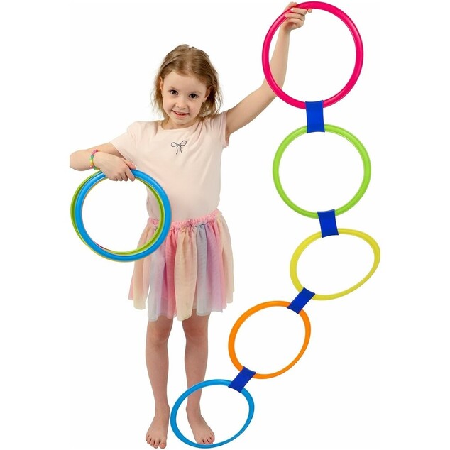 Skákacie kruhy set 10 ks 27 cm