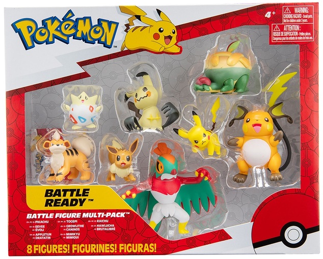 Orbico Pokemon sada 8 figúrok W8