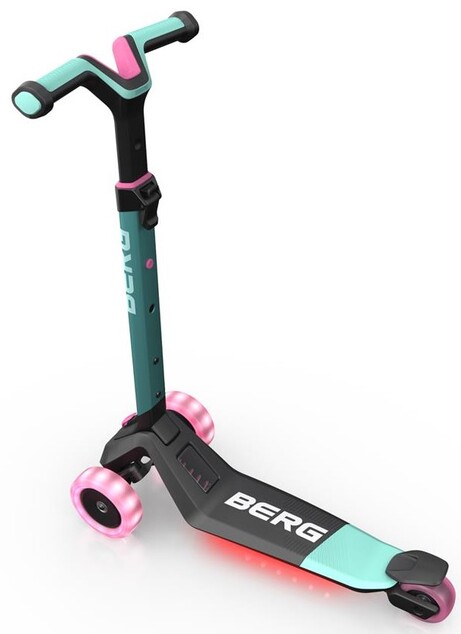 BERG Nexo detská kolobežka Lights LED-deck Mint