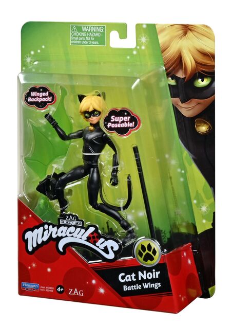 Miraculous: Coccinella e Gatto Nero: Figurina Gatto Nero