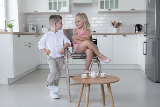 Set stolička Inpira + novorodenecký set + hojdacia základňa, Candy Pink