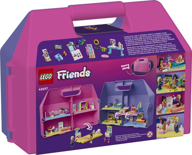 LEGO® Friends 42697 Kreatívny kufrík s domčekom pre bábiky