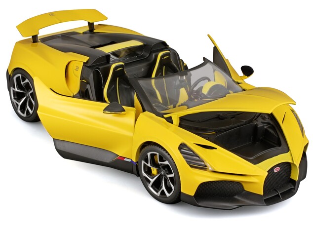Bburago 1:18 TOP - Bugatti Mistral - Yellow