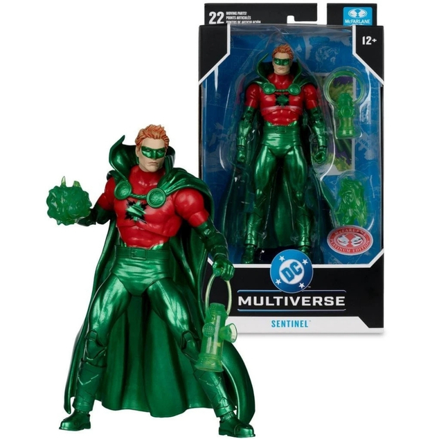 DC MULTIVERSE 7-inčna figura – Sentinel (Alan Scott) (verzija Chase)
